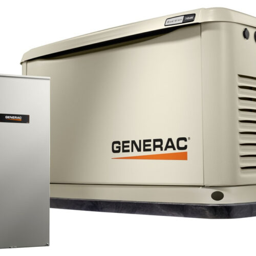 Generac 14kW Whole House Generator with 100-Amp 16-Circuit Automatic Transfer Switch | 7224