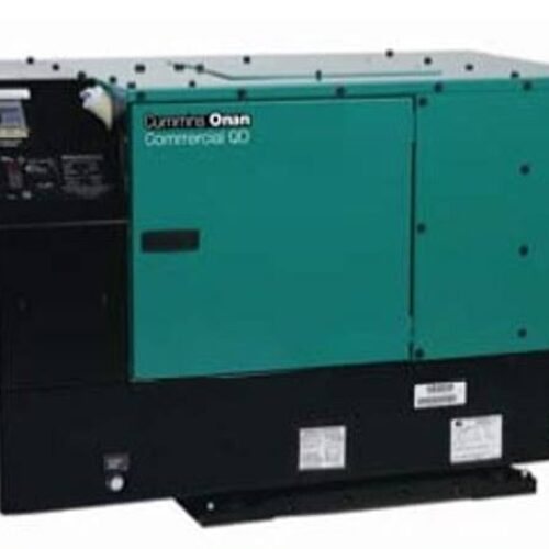 Cummins Onan QD 12000 – 12HDKCD-2209 – 12,000 Watt Quiet Diesel Commercial Mobile Generator (120/240V 50A)