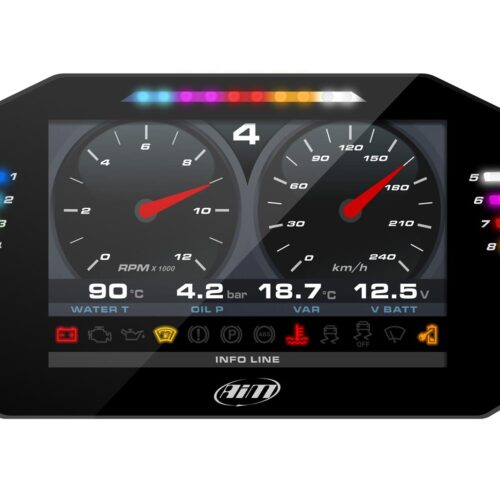 AiM Sports MXG 1.2 Strada Digital Displays XA4MXG12I13001