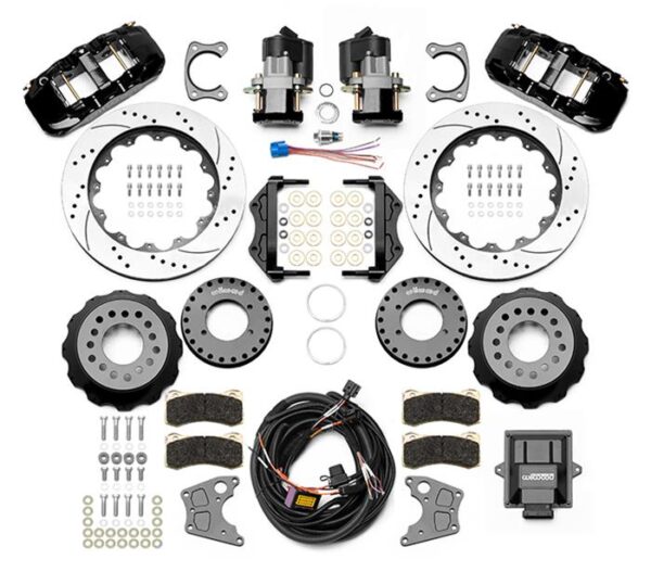 Wilwood AERO4 Rear Electronic Parking Brake Kits 140-15846-D - Image 2
