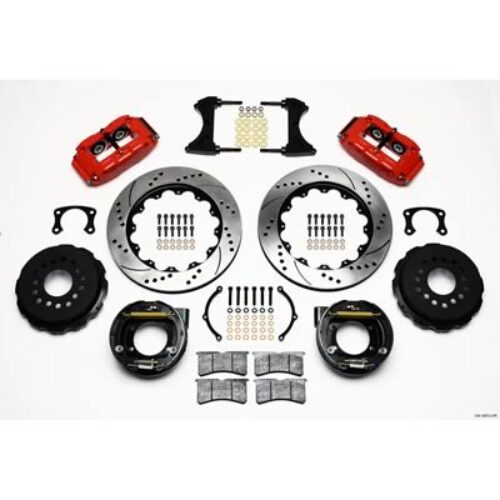 Wilwood Forged Narrow Superlite 4R Big Brake Rear Parking Brake Kits 140-10012-DR