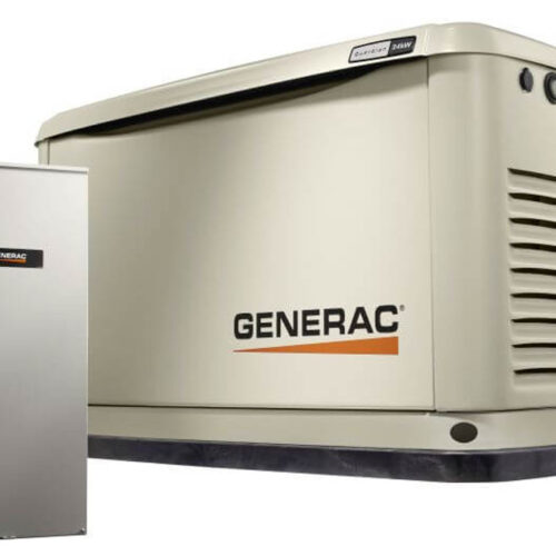 Generac 24kW Generator with 200-Amp SE Rated Automatic Transfer Switch | 7210