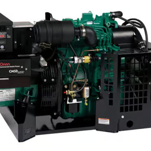 Cummins Onan 7.5kW Commercial Diesel Generator Set 120/240 Volts | 7.5HDKAL-1