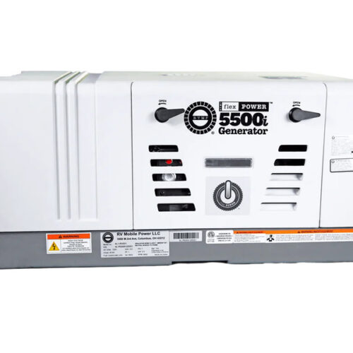 RVMP Flex Power 5500 Watt Dual Fuel Inverter RV Generator 5500i