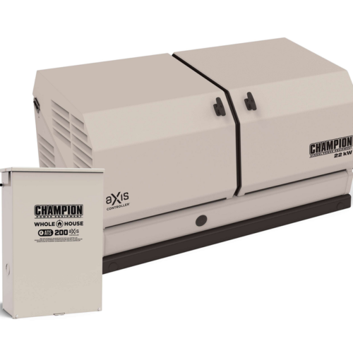 Champion 22kW aXis Generator with 200-Amp Automatic Transfer Switch | 201222