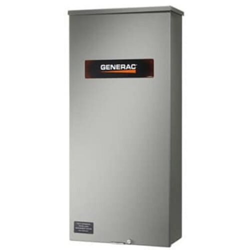 Generac 200A Automatic Transfer Switch NEMA 3R Indoor-Outdoor Whole House + 20-Circuit Load Center | RXGW20SHA3