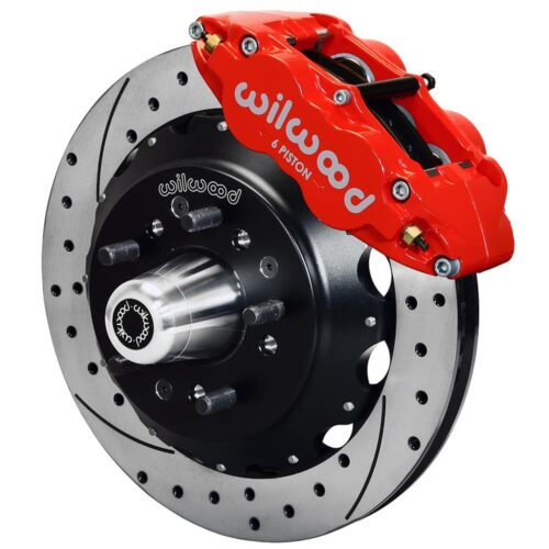 Wilwood Forged Narrow Superlite 6R Big Brake Front Brake Kits 140-12299-DR