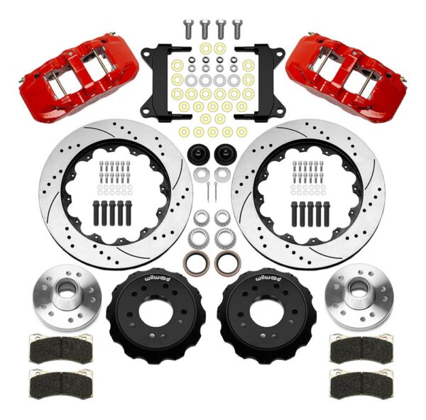 Wilwood AERO6 Big Brake Front Brake Kits 140-15943-DR - Image 2