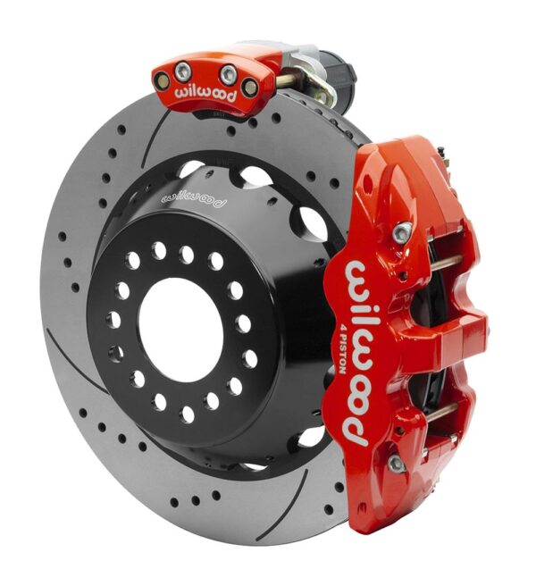 Wilwood AERO4 Rear Electronic Parking Brake Kits 140-15846-DR