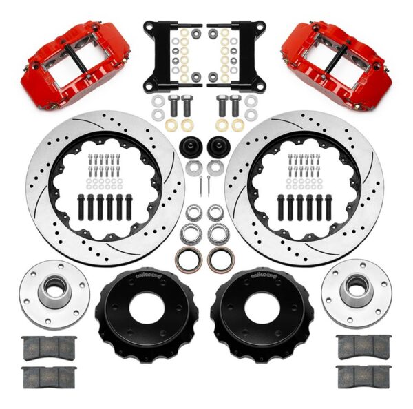 Wilwood Forged Narrow Superlite 6R Big Brake Front Brake Kits 140-15946-DR - Image 2