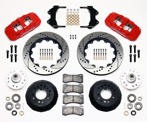 Wilwood AERO6 Big Brake Front Brake Kits 140-10641-DR - Image 2