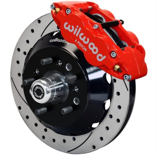 Wilwood Forged Narrow Superlite 6R Big Brake Front Brake Kits 140-13225-DR