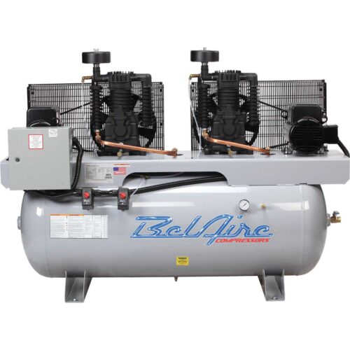 BelAire 10HP Duplex 120 Horizontal Tank