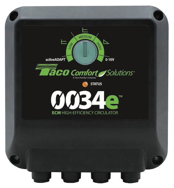 Taco 0034e-F2 ECM High Efficiency Circulator Pump Analog