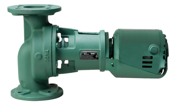 Taco 122 Cast Iron Three Piece Circulating Pump 1/4 HP